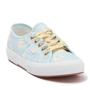 superga x love shack fancy floral sneakers size 6